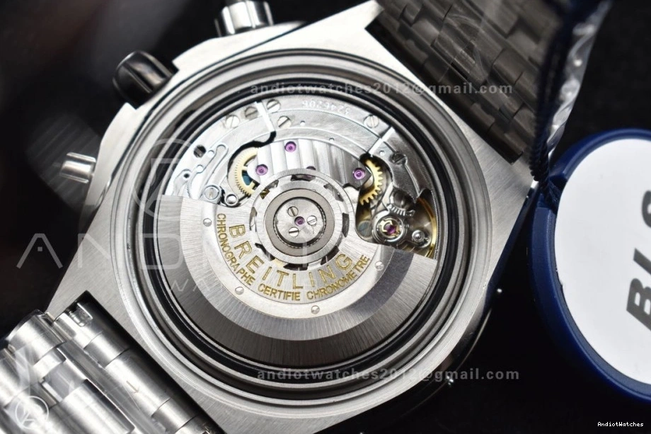 Best 586 Black Bracelet A 44mm BLSF Edition SS on Dial B01 Sustainable SS 1:1 Chronomat 0121